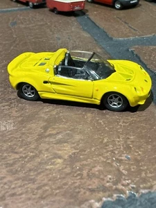 Cararama Hongwell Lotus Elise Cabriolet Bright Yellow with no roof 1:72 Scale? - Picture 1 of 15