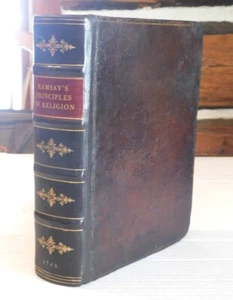 1748 1ST ED CHEVALIER RAMSEY: PHILOSOPHICAL PRINCIPLES Natural Revealed Religion - Imagen 1 de 9
