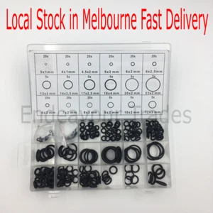 225 pcs Rubber Oring Kit 18 Assorted Sizes, Au Seller - Picture 1 of 2