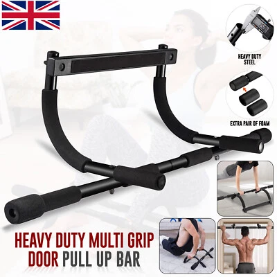 Barra Pull Up Doorway Chinup Abdo Dip Station Situp Hogar Ejercicio Fitness Entrenamiento - Imagen 1 de 4