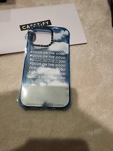 casetify iphone 13 pro Focus On The Good Ultra Impact Case - Picture 1 of 3