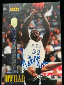 1994 Signature Rookies Tetrad Signatures #72 Melvin Simon automático 6369/7750 🙂 - Imagen 1 de 2