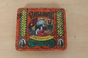 Vintage Willem II Tobacco Tin Box Orange Cigar Tin Collectable Havana Rare - Picture 1 of 14