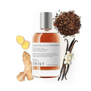 Twist - Vanilla & Tobacco No. 12 - Eau De Parfum, Paraben Free, - 3.4 fl. oz - Picture 1 of 10