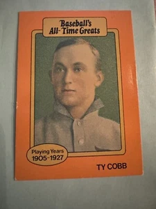 1987 Hygrade Baseball's All-Time Greats - Ty Cobb - Picture 1 of 2