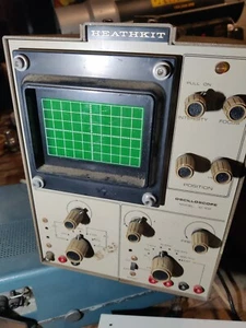 Vintage Heathkit Oscilloscope Model 10-102 - Picture 1 of 5