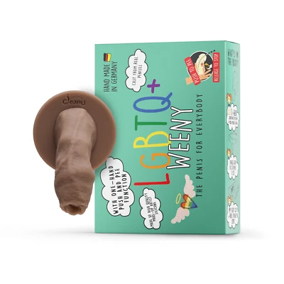 LGBTQ+ Weeny FTM STP Silicone Packer CleanU Screeny Weeny Fake Penis - Image 1 of 4