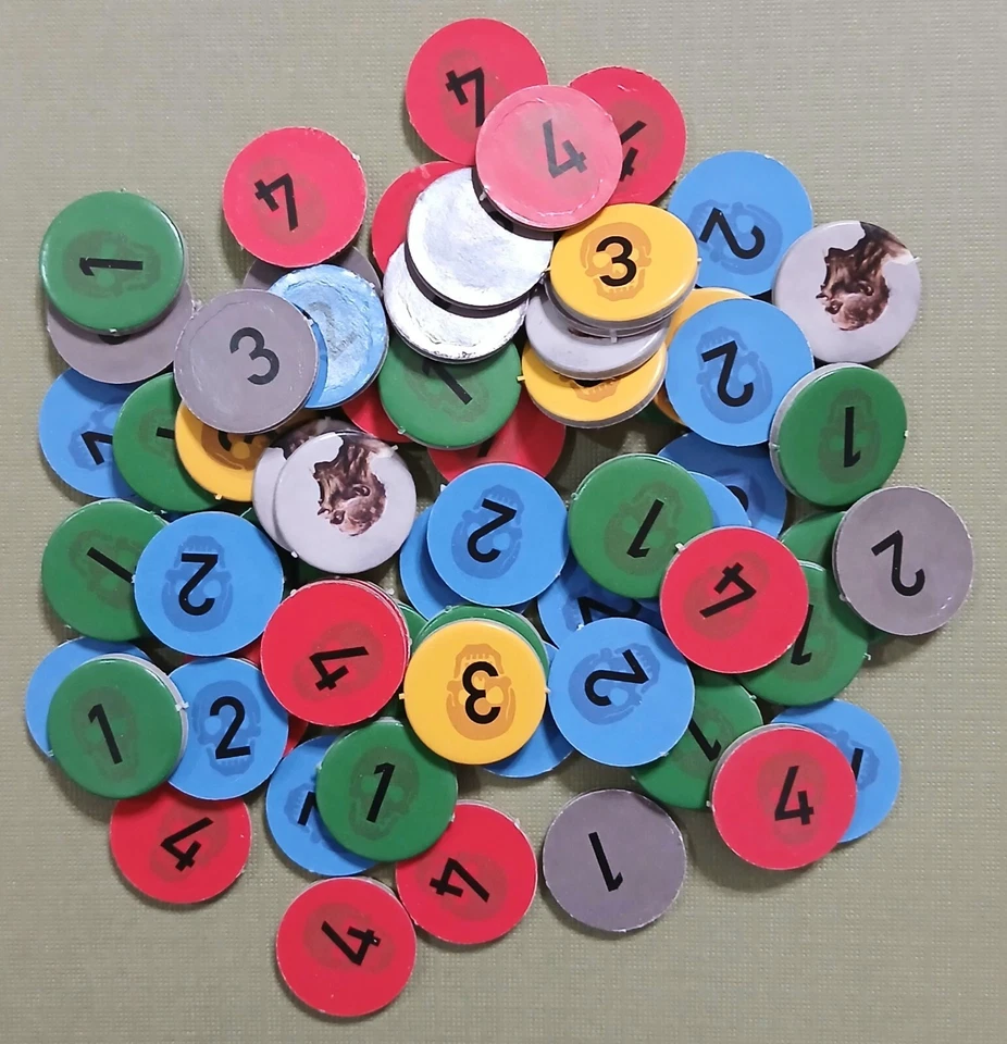 World War Z Game Replacement Part - Zombie Tokens NEW - Image 1 of 1