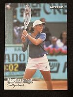 tennis trading card cards international lot 2 r 2003 Martina Hingis rookie rc