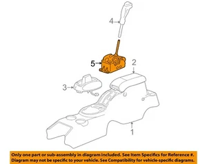 CHRYSLER OEM 03-06 Sebring,Stratus Console Console-Shifter 4578167AE - Picture 1 of 2