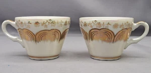 Juego de 2 tazas de té japonés de China esterlina - Imagen 1 de 8