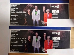 Duran Duran 2 Platin Tickets, für 24. Juni 2025 in Düsseldorf, Untergang Reihe 1 - Bild 1 von 1