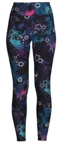 No Boundaries Sueded High Rise Ankle Length Leggings Stars NWT M (7-9) - Picture 1 of 4