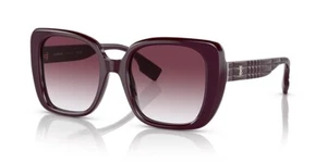 Burberry HELENA BE 4371 39798H Bordeaux Plastic Sunglasses Purple Gradient Lens - Picture 1 of 3