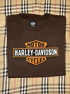 Harley Davidson Motorrad Museum braunes T-Shirt Herren Gr. XXL Milwaukee Wisconsin - Bild 1 von 7