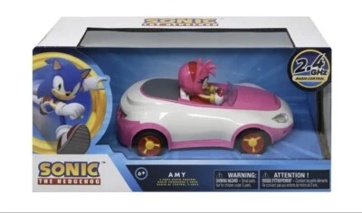 Remote Controlled-Sonic the Hedgehog Amy R/C Vehicle Team Racing Pink (683) - Image 1 of 4