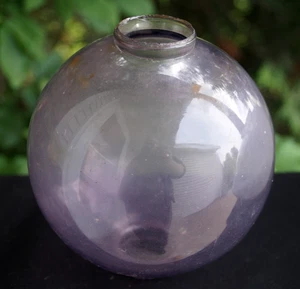 Antique C 1900 Amethyst / Purple Lightning Rod Weathervane Ball - ORIGINAL - Picture 1 of 7