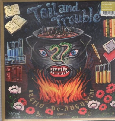 Angelo de Augustine Toil and Trouble LP vinyl Europe Asthmatic Kitty 2023 gold - Image 1 of 3