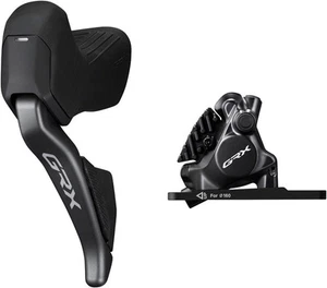 Shimano GRX ST-RX825 Di2 Shift/Brake Lever with BR-RX820 Hydraulic Disc Brake - Picture 1 of 8
