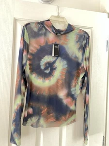 Women’s Multicolor Tie-Dye Top - Picture 1 of 2