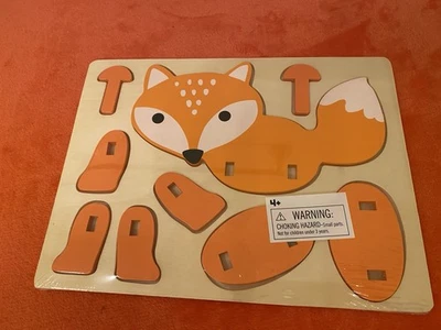 Fox Wooden Puzzle - Image 1 of 2