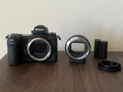 Used Nikon Z7 Mirrorless Digital Camera with FTZ Mount Adapter - Image 1 of 4