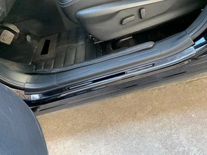 For Subaru 2024 Forester Accessories Steel Door Sill Protector Scuff Plate Guard - Picture 1 of 16