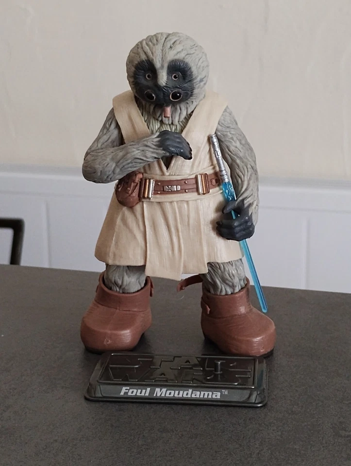 star wars figurine Foul Moudama jedi master 2006 the clone wars - Photo 1/1