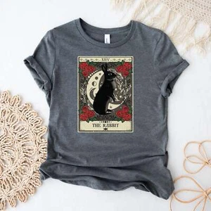 Kaninchen Tarot Karten Shirt, Tierliebhaber - Bild 1 von 20