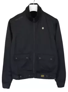 G-STAR Hazzard JKT Jacket Men's LARGE Full Zip High Neck Lightweight Black - Picture 1 of 12