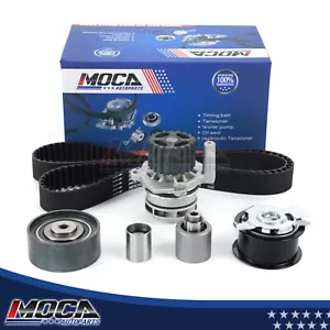 Timing Belt Water Pump Kit For 09-14 Audi A3 VW Beetle Golf Jetta 2.0L TDI Model - Picture 1 of 10