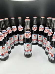 12 sealed 1987 10 oz Coca Cola Commemorative Bottles, Rod Carew, Minnesota Twins - Picture 1 of 4