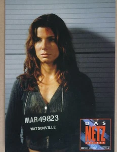 Q193/3 Aushangfoto SANDRA BULLOCK - Das Netz / The Net - Picture 1 of 2