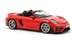 Porsche 718 Spyder RS 2023 Guards Red - 1:18 Scale Diecast Model by Norev - Picture 1 of 6