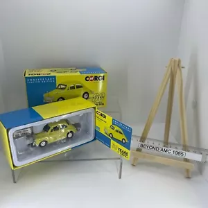 VA05808 Yellow Morris Minor Saloon Corgi Vanguards - Picture 1 of 18