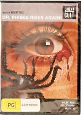 DR. PHIBES RISES AGAIN - Vincent Price, Robert Quarry, Valli Kemp - NEW DVD