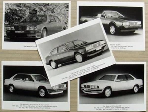 MASERATI BITURBO Press Media Pack Photos MOTORFAIR 1987 SPORTS COUPE 228 - Picture 1 of 4