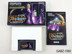 Complete F-Zero for Gameboy Advance Game Boy Japanese Import GBA Japan US Seller - Picture 1 of 9