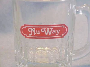 NU WAY Root Beer Mini-mug   Med Red  - 25 - Picture 1 of 1