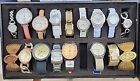 Lot of 17 Men Women Watch Fossil & More Used, Resale, Parts Repair