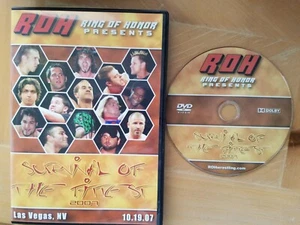 ROH Ring of Honor Survival of the Fittest 2007 10-19-07 PWG Austin Aries NXT WWE - Imagen 1 de 5