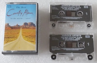 The Best Country Album In The World.. Ever Double Tape Cassette EMI TCEMTV 87 - Image 1 of 3