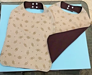 Adult, waterproof, bibs, machine washable, thick lining for extra absorption - Picture 1 of 2