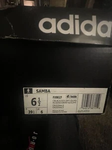 Size 6.5 - adidas Samba x LAFC StreetByStreet - Gold Metallic 2020 - Picture 1 of 5
