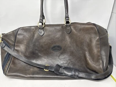 Bolso de Viaje Terrida Tangaroa Cuero Lujo Hecho en Italia Foto 1 de 4