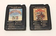 Vintage 8 Track 1979 The Muppet Movie & 1981 Great Muppet Caper Soundtrack