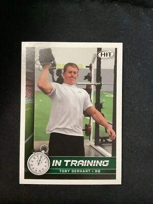 2010 SAGE HIT #75 Toby Gerhart In Training.                     JT37 - Image 1 of 2