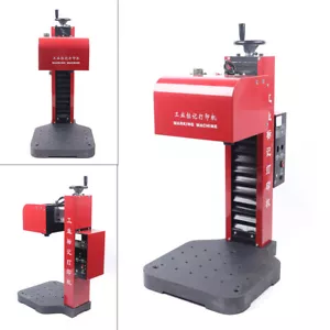 Industrial Pneumatic Dot Peen Marking Machine Engraving for Logo Tag Metal Plate - Picture 1 of 16