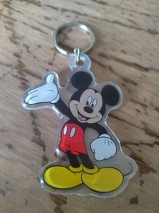 Disney Mickey Mouse Harz Schlüsselanhänger 3,75" x 2,5" - Bild 1 von 4