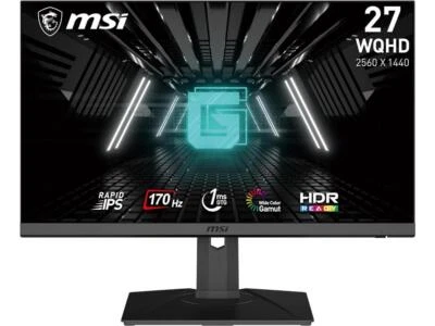 MSI 27" Gaming Monitor 1ms 170Hz (2560x1440) QHD Rapid IPS G-Sync HDR - Image 1 of 4